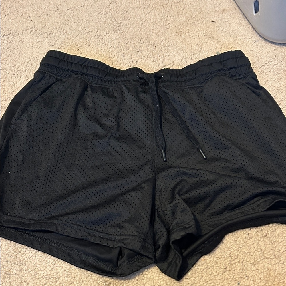 Athletic Works Black Women's Athletic Shorts